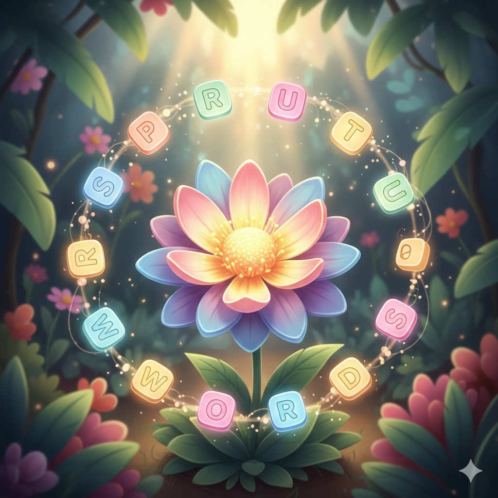 Blossom Daily Word Game