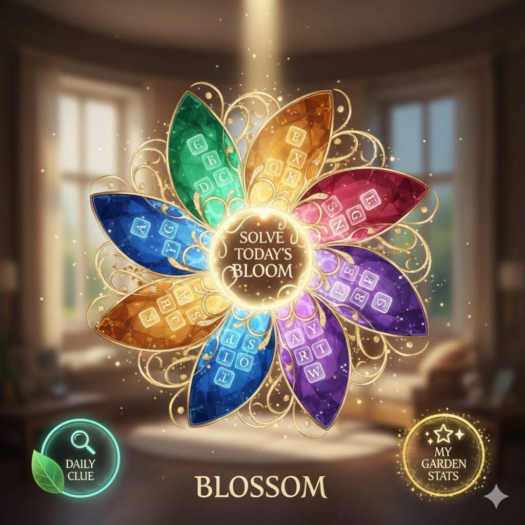 Blossom Word Games Solver